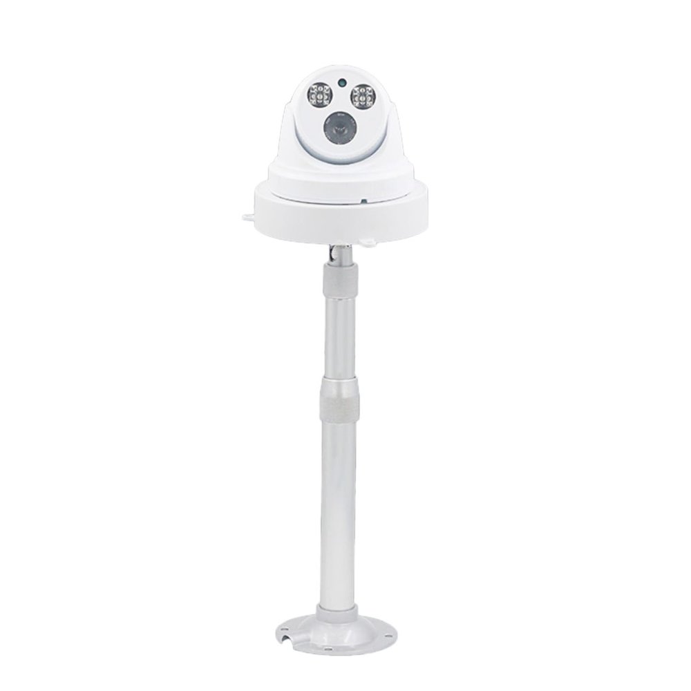 Telescopic Mounting Bracket, Drop/Wall Ceiling Camera Mount, Flexible Wall Mount for Cell Camera Arm, for Home Surveillance System(2-4m/79-157 Telescopic)