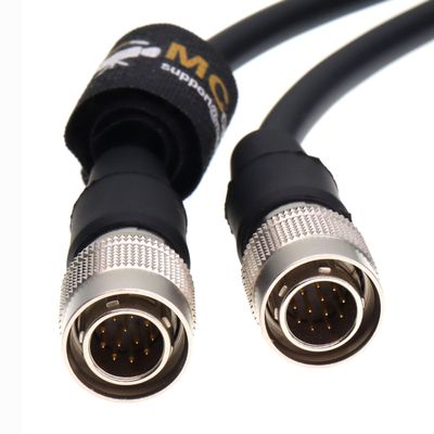 10m I/O Trigger Line Industrial Camera Cable Hirose 12pin Male to 12Pin Male for Panasonic Sony CCXC-12P CCD XC DXC Series Intercon VCP Hitachi CCD AVT Camera