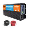 3000 Watt Pure Sine Wave Power Inverter 12V/24V/48V/60V/72V DC to 110V 120V/240V Converter for Family RV Off Grid Solar Car with AC Power Outlets LCD Display,24v to 220v view 1