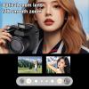 VELATEMOR Professional 4K DSLR Camera with 60MP Resolution, 12x Optical Zoom, Built in Flash, Easy Scene Modes for Stunning Photos and Videos (Black) view 3
