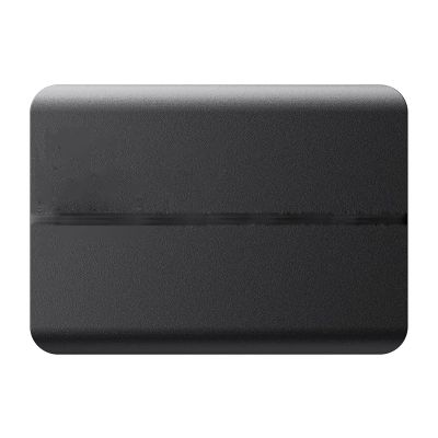 Portable External Hard Drive, 1TB Storage Capacity, USB 3.0, Dark Grey Metallic, Gaming Console Compatible, Aluminum Construction, Shock Protection