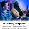 Portable External Hard Drive, 1TB Storage Capacity, USB 3.0, Dark Grey Metallic, Gaming Console Compatible, Aluminum Construction, Shock Protection view 2