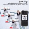 XUMIUZIY Mini Body Camera, HD 4K with Night Vision & Motion Detection, Wearable Action Body Cam with Back Clip & Rotating Lens view 3