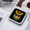 Coat of Arms of South Africa Funny CD Case 40 Capacity DVD Storage Holder Portable Disc Wallet Organizer Bag for Home Travel view 4