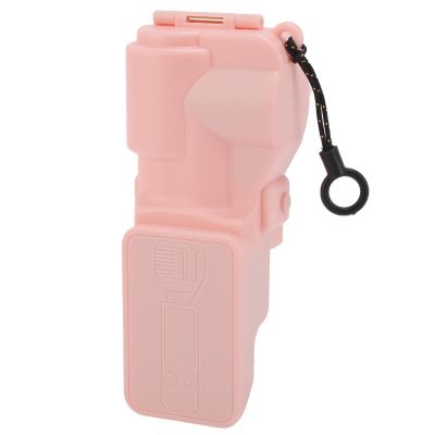 Cuifati Protective Cover Fit for 3, Handheld Camera Lens Screen Protector Flip Open Close Prevent Scratching for Outdoor Travel (Pink)