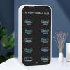 10 Port USB 30. Hub Splitter, Data Hub USB Docking Station, Fast Data Up to 5Gbps, DC12V 24V Powered USB Expansion Hub with for Laptop Desktop TV Gaming Console view 2