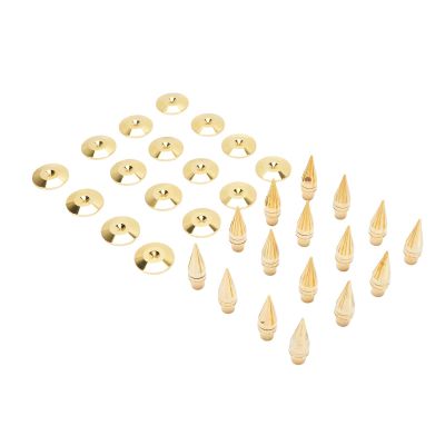 Diyeeni Shockproof Speaker Isolation Spikes, Speaker Spikes Vibration Control 16 Pcs for CD DVD Player