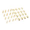 Diyeeni Shockproof Speaker Isolation Spikes, Speaker Spikes Vibration Control 16 Pcs for CD DVD Player view 4