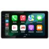 JVC KW-Z900W 9 Inch HD Touchscreen Car Stereo, Wireless Apple CarPlay Android Auto, Bluetooth, HDMI Input, Backup Camera Ready, SiriusXM Ready, Single DIN Floating Display, 3 RCA Preouts view 1