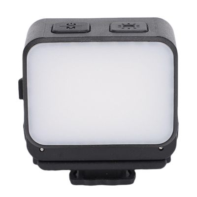 CUIFATI LED Action Camera Video Light, IPX4 Water Proof Type C Charging Camera Magnetic Fill Light 3 Color Temperature for Photography