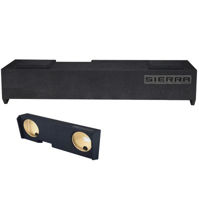 12 Dual Sealed TW3 sub Box, fits 19-25 Sierra Double & Crew-cab Speaker Box subwoofer Enclosure Stereo car Audio Home Audio