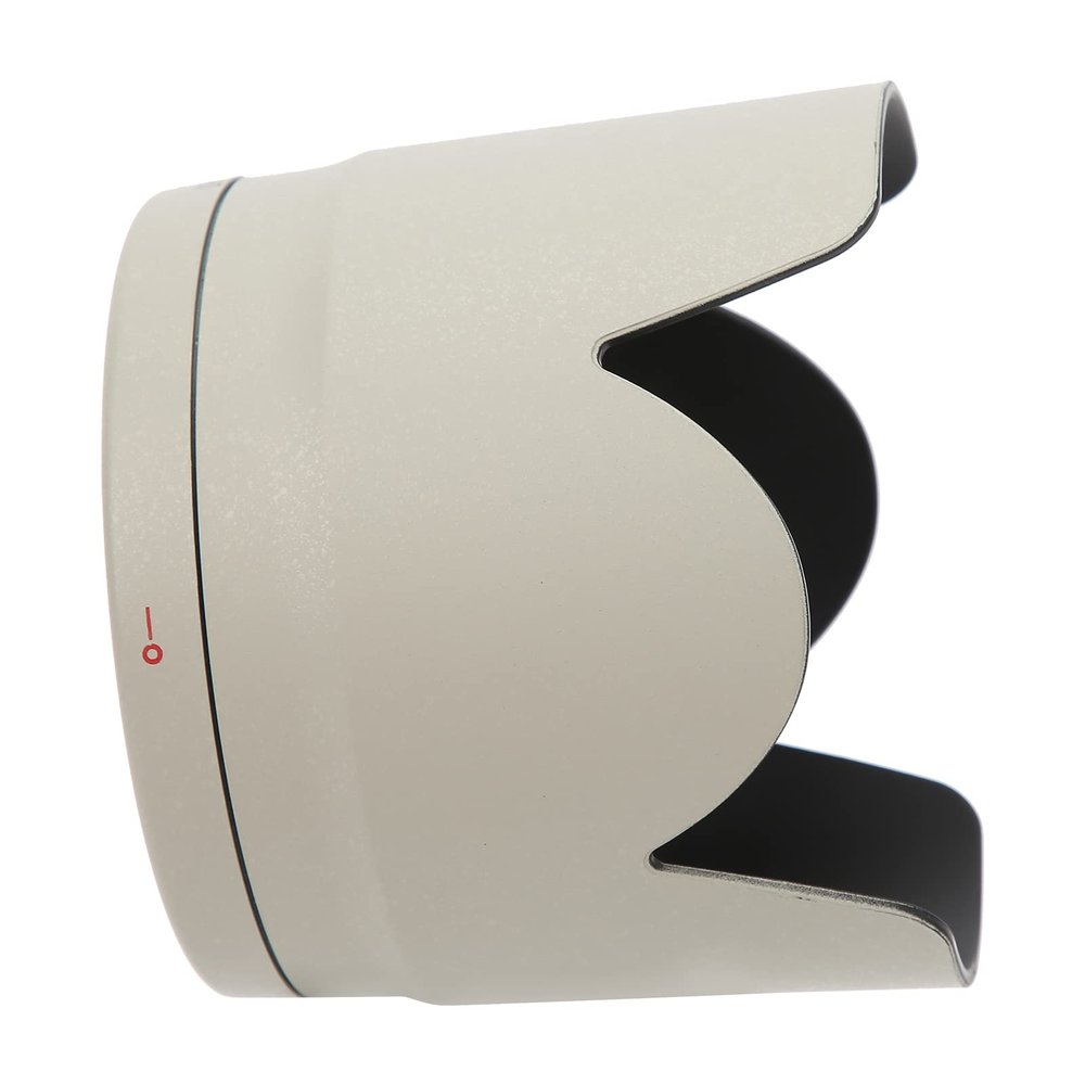 Zunate EF 70-200mm F2.8 USM is II Reversible Lens Hood for Backlight and Side Light Photography, White ABS Lens Sun Shade Hood, 1 X, for Photographers
