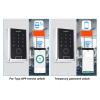 Outdoor Door Access Control Fingerprint Keypad, Keypad Controller, Touch Panel for Home Garage, DC12V with Card Reader Function, Tamper Zinc Alloy view 3