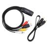 CUIFATI Video Sound Converter Adapter, AV 3 Color Interface AV Converter for DVD Players view 2