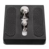 Bewinner Arrow Storage Case Plate Precision CNC Machined Aluminum Alloy Tripod Head Adapter for DV10 3+3 5+5 FSB6 DSLR Video Photography view 1