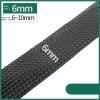 1/5/10/50/M Black Insulated Braid Sleeving 4/6/8/10/12/14/20/25mm Tight PET Wire Cable Gland Protection Sleeve for USB Cable Power Cord Audio Video Cable(6MM,5 M) view 2