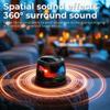 Barydee G200 Magnetic Bluetooth Speaker, Portable Wireless Waterproof Suction Cup Speaker with Strong Magnet, Mini Handsfree Stereo Speaker for Car Shower Outdoor Home - Black. view 3