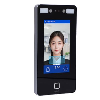 CUIFATI Biometric Presence Machine, Facial Recognition Machine Infrared Liveliness Identification for Small Companies