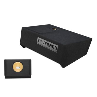 10" Single Sealed JL TW3 sub Box, fits 19-25 Silverado Double & Crew-cab Speaker Box subwoofer Enclosure Stereo car Audio Home Audio