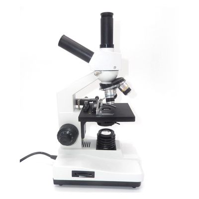 1600X Biological Microscope, WF16X Eyepiece, 4X-100X Objectives for Students, Teaching, Livestock Breeding & Research