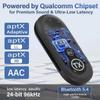Airplane Bluetooth 5.4 Transmitter & Receiver for 2 AirPods/BT Devices, 3.5mm AUX in-Flight Adapter, Dual Link, aptX Adaptive/LL/HD, No Lip-Sync Lag, Works on Flights/TV/Gym/Car view 3