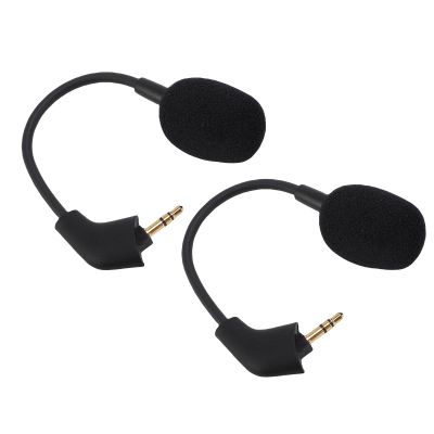 CUIFATI 3.5mm Replacement Game Mic, Replacement Microphone Fit for Cloud Cloud II Core Headphone Lossless Sound Quality Clear Sound for Gaming Headset