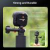AMAZEAR Quick-Mounting Magnetic Base for Insta360 GO Ultra Accessories, Metal Insta 360 Adapter Holder with 4 Super-Strong Magnets, Seamless, Compact, Lightweight, Ultra-Thin, Black view 3