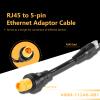 Bzumperyz 000-11246-001 RJ45 to 5-pin Ethernet Adaptor Cable for Simrad NSO evo2, Zeus2 Display view 2