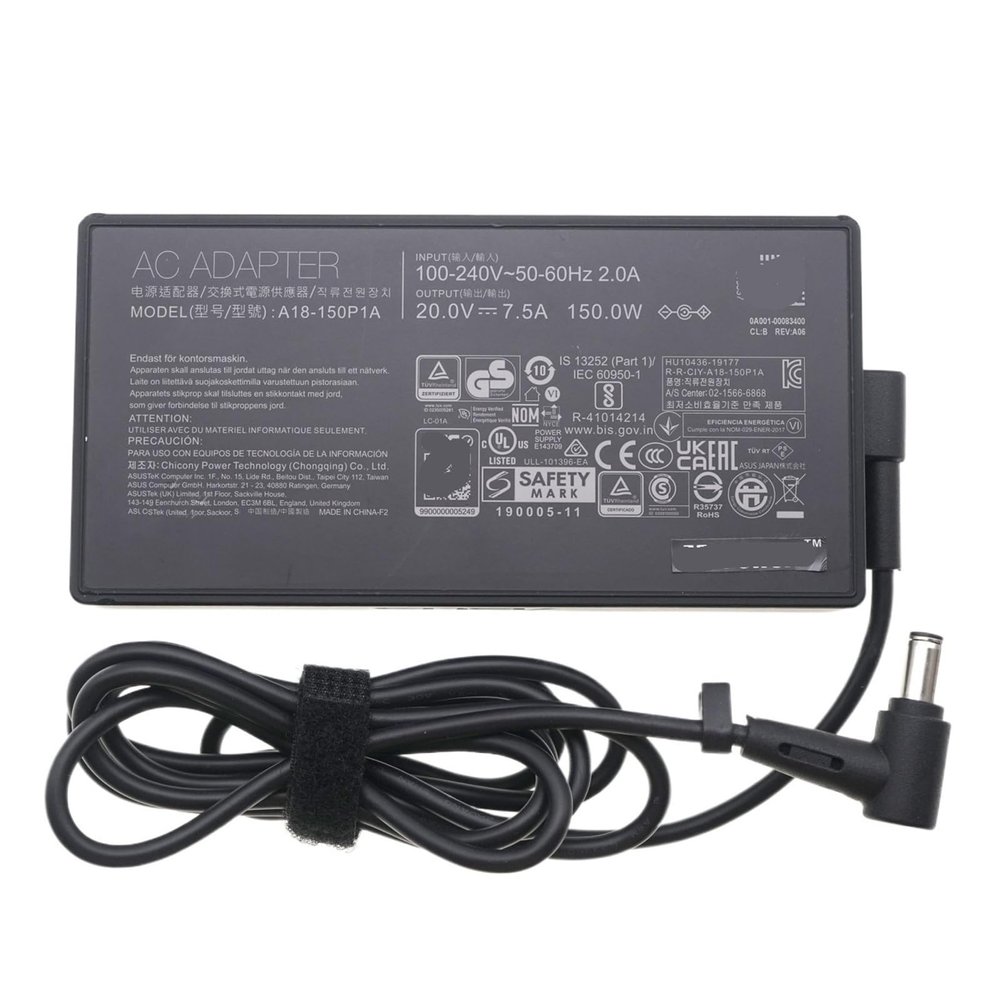 6.0 * 3.7mm 20V 7.5A 150W AC Adapter(AU Plug)