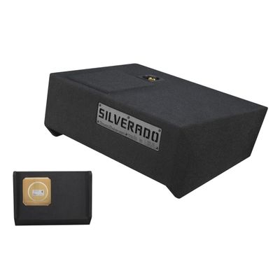 10" Single Sealed Solo baric L7T sub Box, fits 19-25 Silverado Double & Crew-cab Speaker Box subwoofer Enclosure Stereo car Audio Home Audio