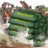 10-Pack Heavy Duty Long Canvas Sandbags - Reusable Quick Flood Barrier For Doors(30X70CM) view 2