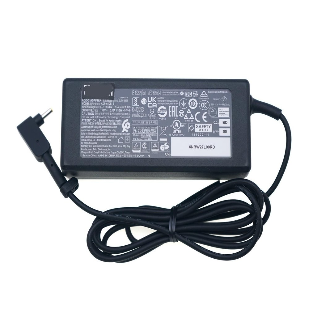 65W 19V 3.42A 3.0 * 1.1mm AC Adapter(US Plug)