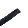 1/3.0M Black Insulated Braid Sleeving Cord Protector Wire Loom Tubing Cable Sleeve Split 12/20/30mm Width Expandable for USB Cable Power Cord Audio Video Cable(12 mm,1 m) view 1