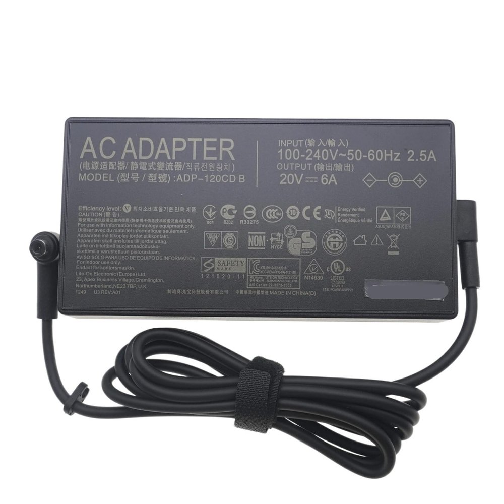 20V 6A 120W 6.0 * 3.7mm AC Adapter(AU)