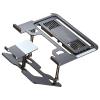 2 in 1 Laptop and Phone Stand Adjustable Bracket Heat Dissipation Portable Foldable Computer Ergonomic Laptop view 3