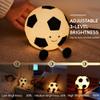 AINEEU Soccer Night Light for Boys, Rechargeable Kids Night Light with Timer, 3-Level Dimmable Silicone Soccer Lamp for Bedroom Decor, Nursery Lamp, Soccer Gifts for Boy view 3