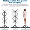 50cm 3D Hologram Fan Projector - Life-Size Holographic Display for Advertising, Modular Video Wall (1x3 Configurable) view 3