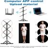 50cm 3D Hologram Fan Projector - Life-Size Holographic Display for Advertising, Modular Video Wall (1x3 Configurable) view 4