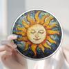 3PCS Sunshine Sticker Pack  Cute Yellow Sun Stickers for Adults, Waterproof Vinyl Decals for Water Bottles, Laptop, Scrapbook, Party Supplies, Sunshine Gifts, Sun Party Favors & Decor view 2