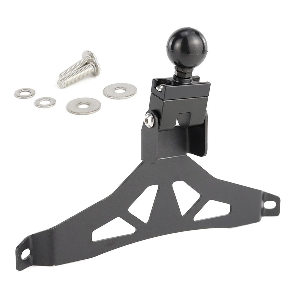 AXVBXZ Motorcycle Mount Compatible with Yamaha XT1200Z Super Tenere 2011-2015 2016 XT 1200Z Windshield Mount Phone Navigation Stand Bracket(Type 6)