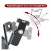 AXVBXZ Motorcycle Navigation Bracket Compatible with Piaggio Beverly 300 Beverly 400 2021 2022 2023 2024 2025 Mount Phone Plate Support Holder(Type 4) view 3