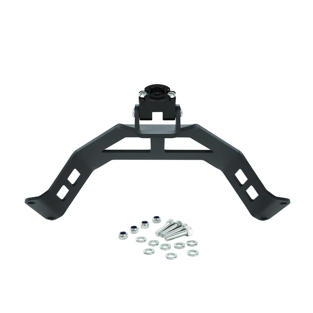 AXVBXZ Mount Navigation Plate Bracket Compatible with Yamaha FJR1300 2013-2024 FJR 1300 Motorcycle Aluminum Windshield Mount Phone Stand Holder(Type 3)