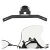 AXVBXZ Motorcycle Windshield Mount Phone Stand Holder Compatible with Moto Guzzi V85TT 2019 2020 2021 2022 2023 2024 Navigation Plate Bracket(Type 2) view 2