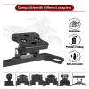 AXVBXZ Motorcycle Windshield Mount Phone Stand Holder Compatible with Moto Guzzi V85TT 2019 2020 2021 2022 2023 2024 Navigation Plate Bracket(Type 2) view 3