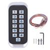 125KHz Access Control Keypad, Metal Door Entry System with Backlight Keypad, Wiegand26 Security Entry for ID Card, Password and Card Swiping, Disassembly Alarm, 2000 Users Capaci view 1