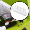 Create idea 4pcs Record Deck Stylus Cleaning Brush 64.5 * 15mm for Dirt Fluff or Hairs, White view 2