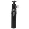 Luqeeg Mini Tripods 360 Degrees Rotation Durable Selfie Stick with Aluminium Alloy 1/4 Port Anti Skid Silicone Possesses a Cold Shoe Small Camera Tripod Gear Adjustment for Vlogging view 2