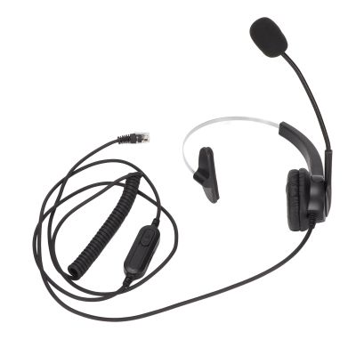 KunEchevyr Phone Headset with Mic, Telephone Headset, 330 Noise Reduction Headset for Call Centers, Landline Phone Headsets with RJ9 Plug, Comfortable Lightweight