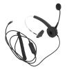 KunEchevyr Phone Headset with Mic, Telephone Headset, 330 Noise Reduction Headset for Call Centers, Landline Phone Headsets with RJ9 Plug, Comfortable Lightweight view 4