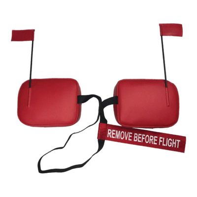 Cessna 170A (Early Cowling Style) Cowl Plugs w/RBF Streamer | Got Plugz, LLC